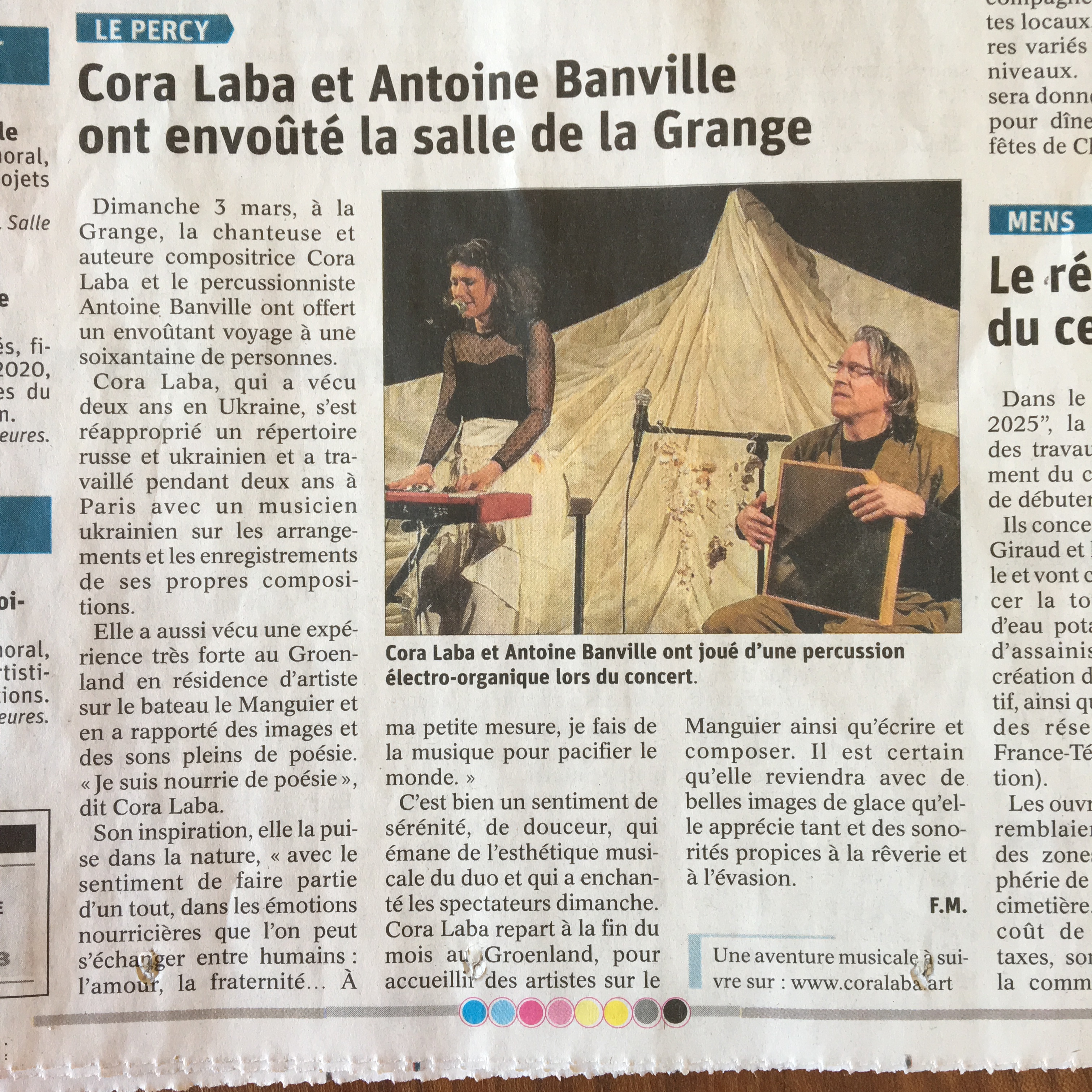 Article Cora Laba Mars 19